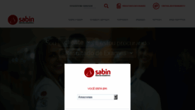 What Sabinonline.com.br website looked like in 2018 (5 years ago)