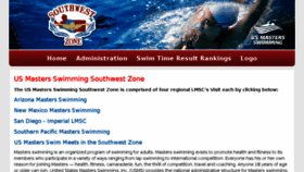 What Swzoneswimming.org website looked like in 2018 (5 years ago)