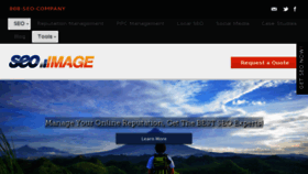 What Seoimageinc.com website looked like in 2018 (5 years ago)