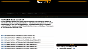 What Serialtv.it website looked like in 2018 (5 years ago)