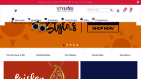 What Stylori.com website looked like in 2018 (5 years ago)