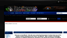 What Socalireefs.com website looked like in 2018 (5 years ago)
