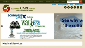 What Southwestcare.org website looked like in 2018 (5 years ago)