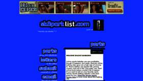 What Sk8parklist.com website looked like in 2018 (5 years ago)