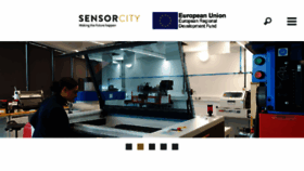 What Sensorcity.co.uk website looked like in 2018 (5 years ago)