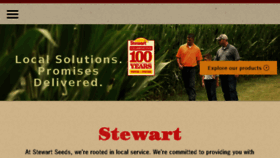 What Stewartseeds.com website looked like in 2018 (5 years ago)