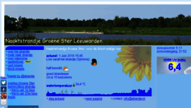 What Strandje.nl website looked like in 2018 (5 years ago)