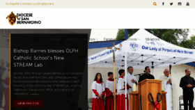 What Sbdiocese.org website looked like in 2018 (5 years ago)