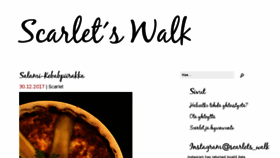 What Scarletswalk.com website looked like in 2018 (5 years ago)