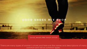 What Shoeminx.com website looked like in 2018 (5 years ago)