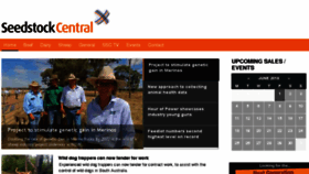 What Seedstockcentral.com.au website looked like in 2018 (5 years ago)