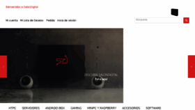 What Salondigital.es website looked like in 2018 (5 years ago)