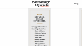 What Shopdesertridge.com website looked like in 2018 (5 years ago)