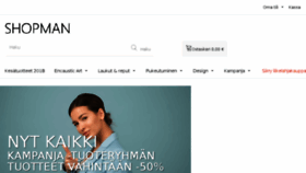 What Shopman.fi website looked like in 2018 (5 years ago)