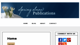 What Springsnowpublications.com website looked like in 2018 (5 years ago)