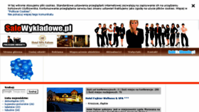 What Salewykladowe.pl website looked like in 2018 (5 years ago)
