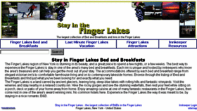What Stayfingerlakes.com website looked like in 2018 (5 years ago)