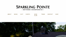 What Sparklingpointe.com website looked like in 2018 (5 years ago)