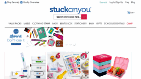 What Stuckonyou.com.sg website looked like in 2018 (5 years ago)