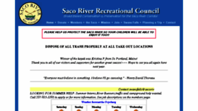 What Sacorivercouncil.org website looked like in 2018 (6 years ago)