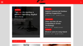 What Sinoblog.org website looked like in 2018 (5 years ago)