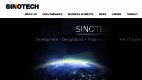 What Sinotechgroup.com.cn website looked like in 2018 (5 years ago)