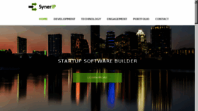 What Synerip.com website looked like in 2018 (5 years ago)