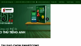 What Smartweb.vn website looked like in 2018 (5 years ago)