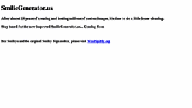 What Smiliegenerator.us website looked like in 2018 (7 years ago)