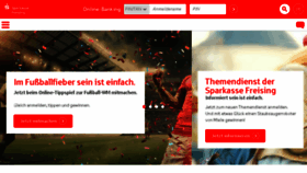 What Sparkasse-freising.de website looked like in 2018 (5 years ago)