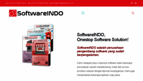 What Softwareindo.com website looked like in 2018 (5 years ago)