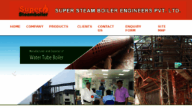 What Supersteamboiler.co.in website looked like in 2018 (5 years ago)