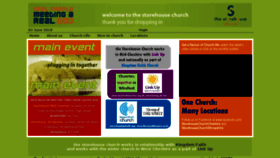 What Storehousechurch.org.uk website looked like in 2018 (5 years ago)