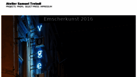 What Samuel-treindl.de website looked like in 2018 (6 years ago)