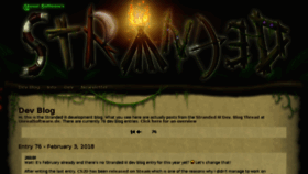 What Stranded3.com website looked like in 2018 (7 years ago)