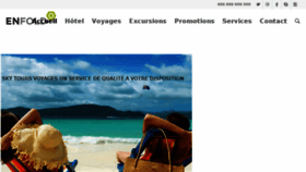 What Skytoursvoyages.com website looked like in 2018 (5 years ago)