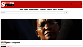 What Sowetan.co.za website looked like in 2018 (5 years ago)
