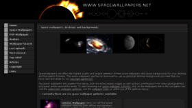 What Spacewallpapers.net website looked like in 2018 (5 years ago)