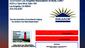 What Southwest-losangeles-aor.org website looked like in 2018 (5 years ago)