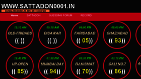 What Sattadon0001.in website looked like in 2018 (7 years ago)