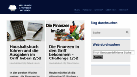 What Sparen-im-haushalt.eu website looked like in 2018 (5 years ago)