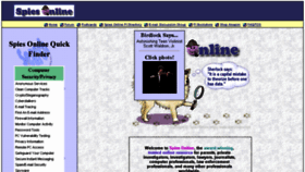 What Spiesonline.net website looked like in 2018 (5 years ago)