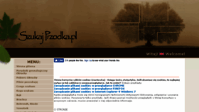 What Szukajprzodka.pl website looked like in 2018 (5 years ago)
