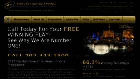 What Sportshandicappingservice.com website looked like in 2018 (5 years ago)