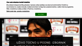 What Sportskenovosti.hr website looked like in 2018 (5 years ago)
