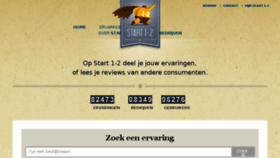 What Start12.nl website looked like in 2018 (5 years ago)