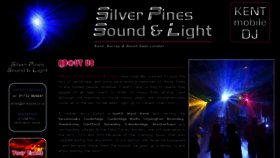 What Silverpinessoundlight.co.uk website looked like in 2018 (5 years ago)
