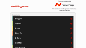 What Stealthblogger.com website looked like in 2018 (5 years ago)