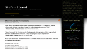 What Stefanstrand.se website looked like in 2018 (5 years ago)