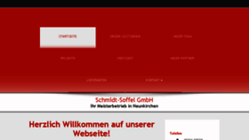What Schmidt-soffel.de website looked like in 2018 (5 years ago)